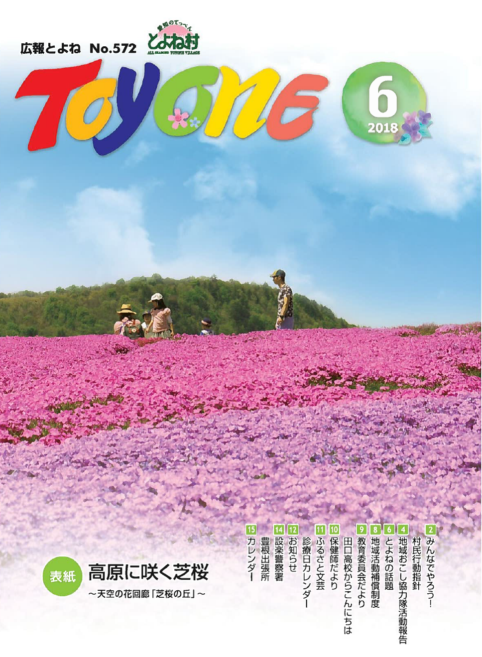 平成30年6月号の表紙